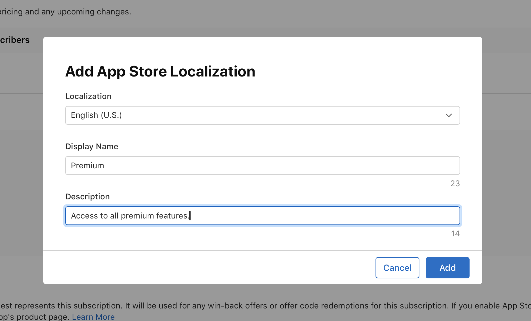 App Store Localizations